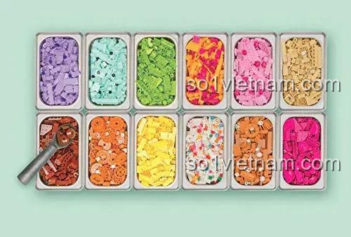 set đồ chơi Bộ sưu tập bưu thiếp LEGO ISBN9781452179643, 100 bưu thiếp sưu tầm, dành cho Con trai và Con gái 18 tuổi, giá tốt