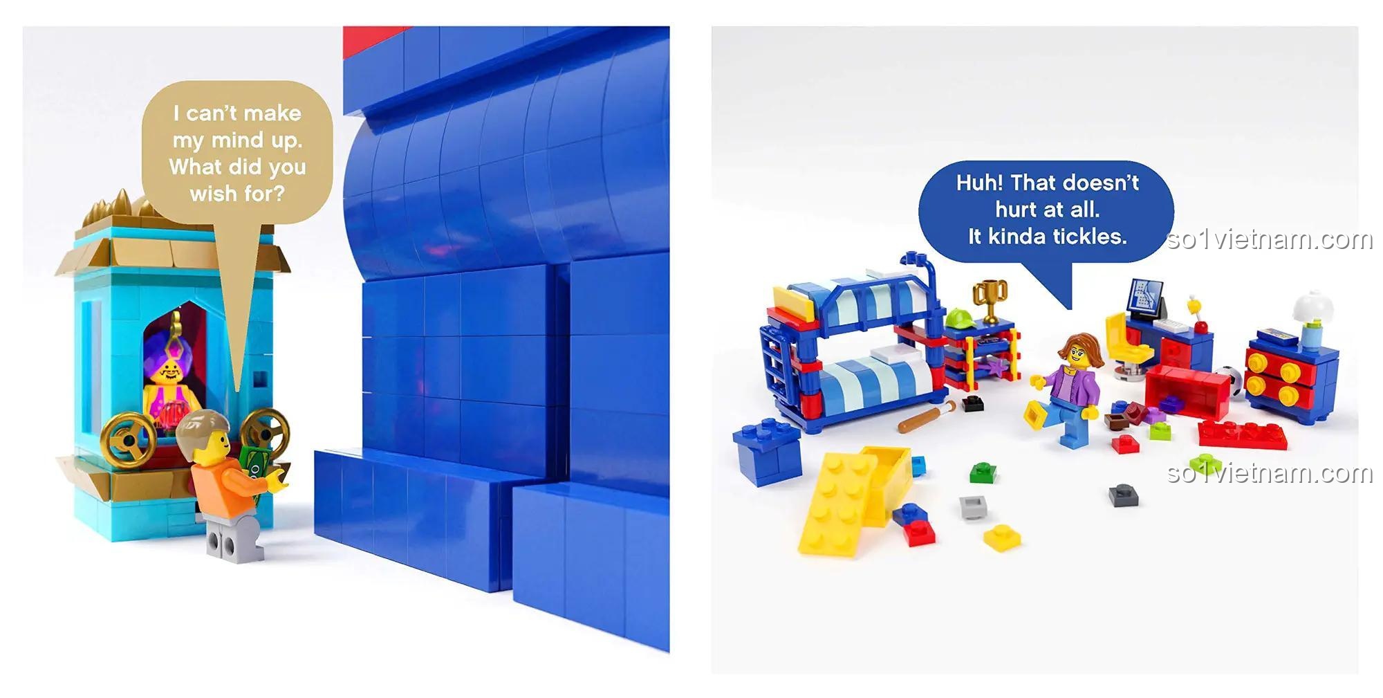 Minifigure LEGO® Chronicle - Sách hài hước về cuộc sống bí mật của Minifigure LEGO®, món quà giá tốt cho bé trai, bé gái 10 tuổi.