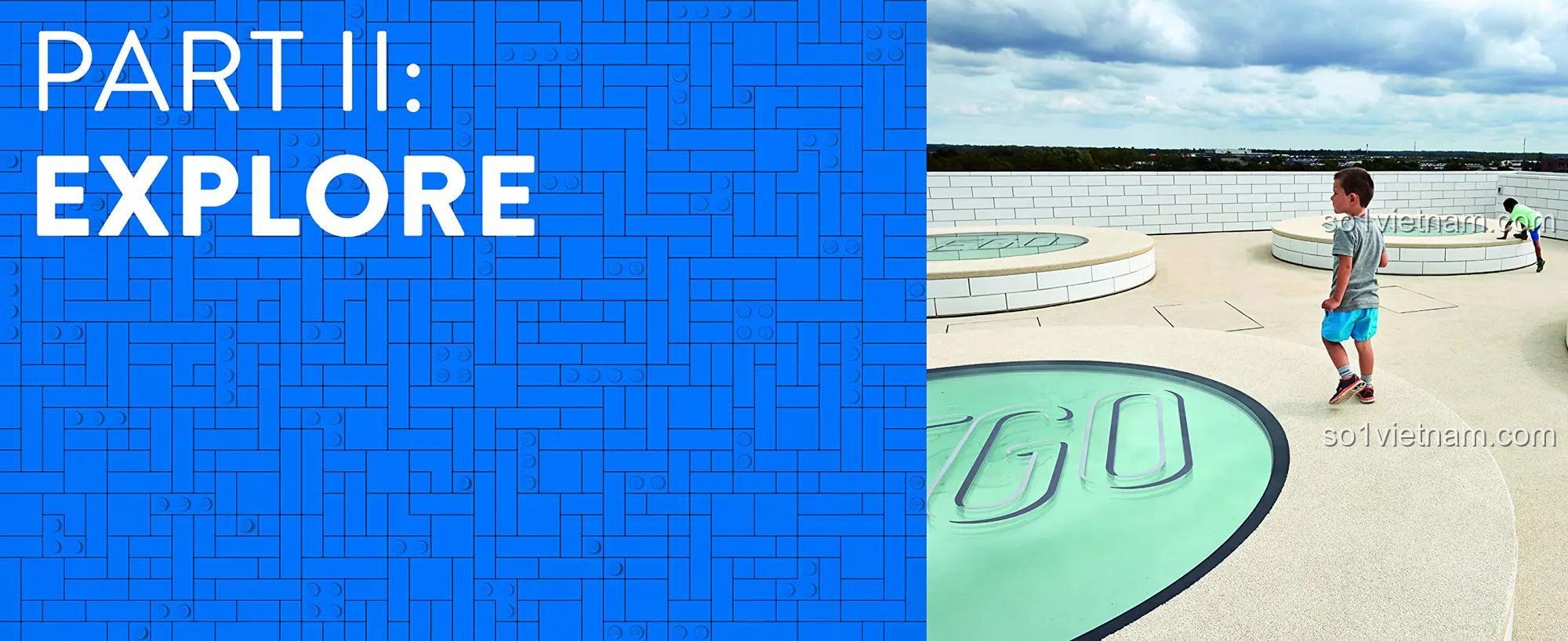 Sách Bí Mật Ngôi Nhà LEGO® Chronicle ISBN9781452182292 phần hai khám phá, phát triển tư duy