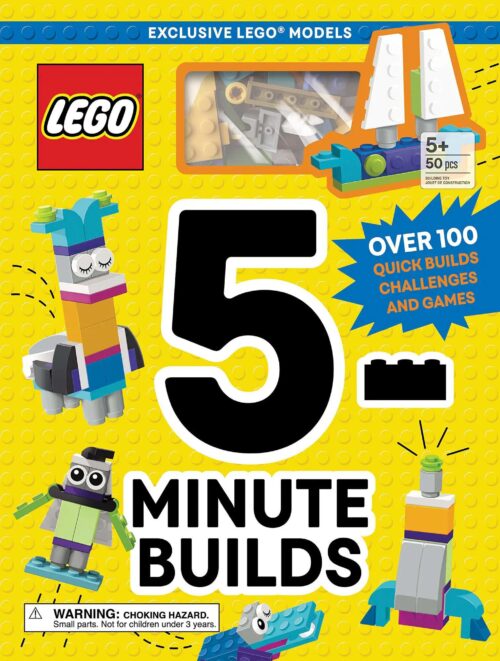 Sách hướng dẫn lắp ráp LEGO® Chronicle ISBN9781728220598, hơn 100 ý tưởng lắp ráp nhanh, kèm 50 mảnh ghép LEGO®, đồ chơi giáo dục sáng tạo cho bé trai và bé gái 5 tuổi, giá tốt.