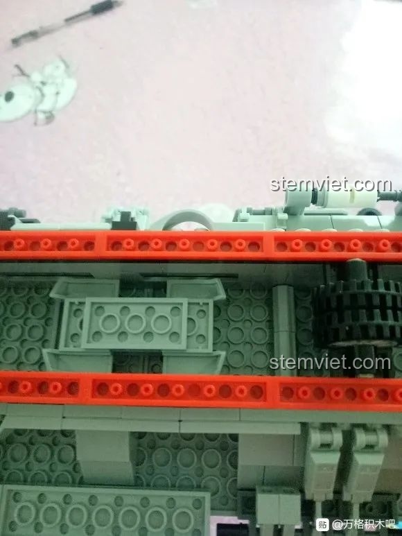 Nhân vật minifigure trong bộ CAYI 2211 được đóng gói riêng