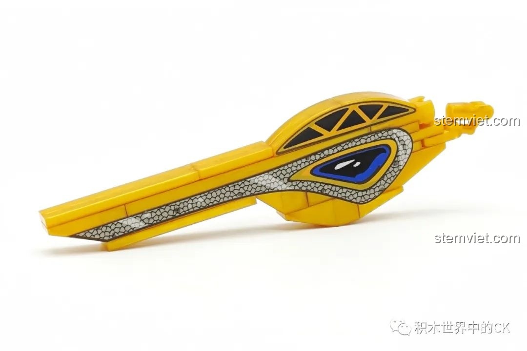 Phụ kiện chìa khóa Asurada trong bộ lắp ráp JIESTAR 92033, một chi tiết mang tính biểu tượng.