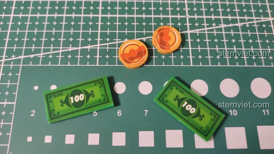 Cửu Xỉ Đinh Ba, vũ khí của Trư Bát Giới trong bộ lắp ghép Sluban M38-B1009 Mô hình Trư Bát Giới Phong Cách Hiện Đại.