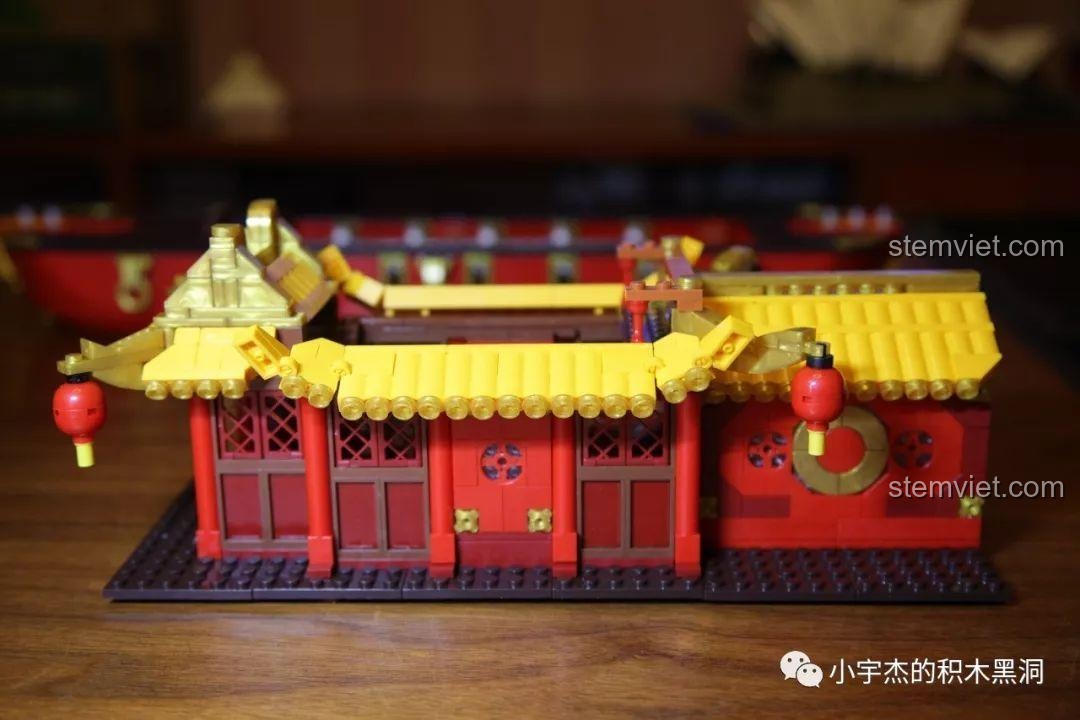 Đánh giá XINGBAO 25002 Thuyền Rồng Cung Đình, túi mảnh ghép số 11 với các chi tiết cuối cùng.