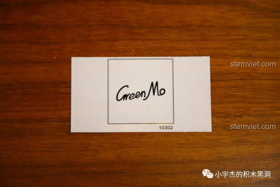 Tấm decal trong suốt với chữ