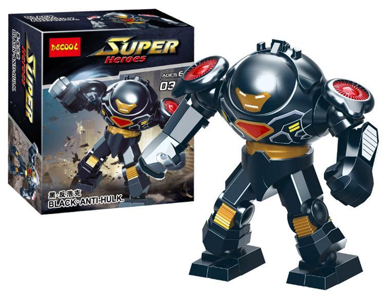 Mô hình Black Anti-Hulk DECOOL 0313