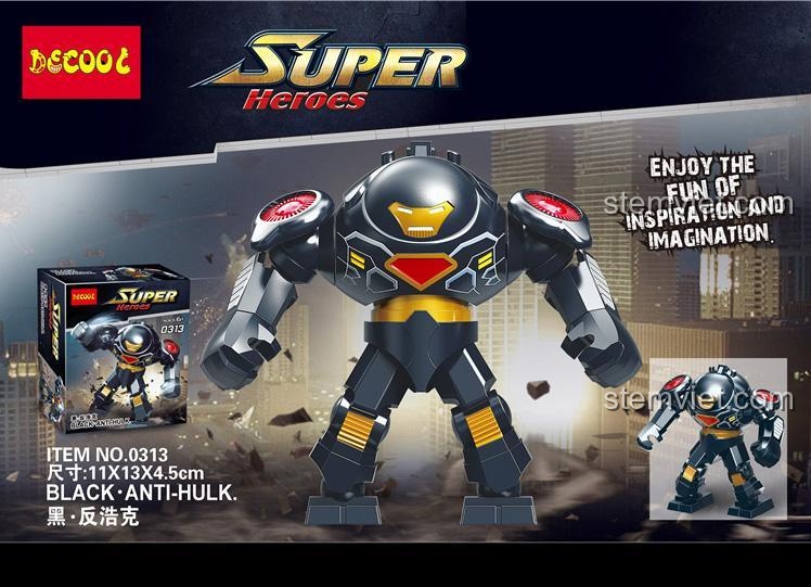 Hình ảnh quảng cáo Black Anti-Hulk DECOOL 0313
