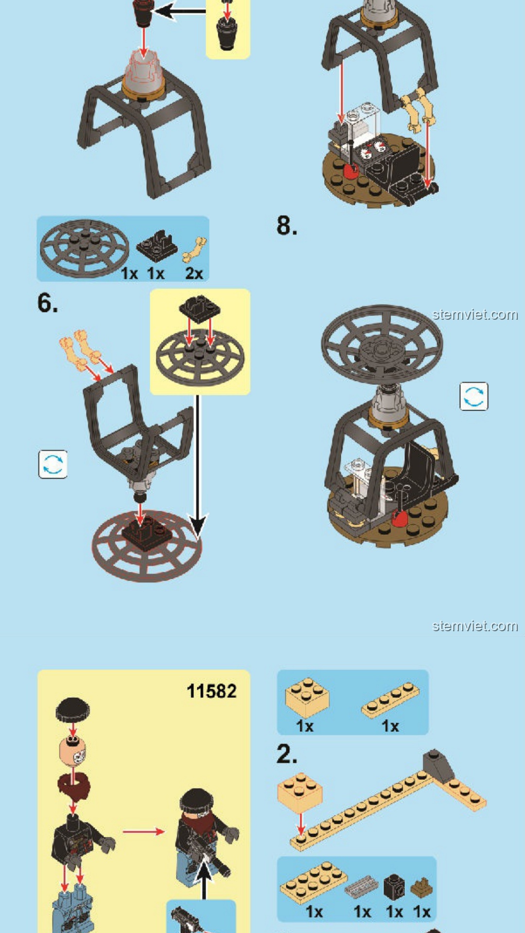 Trạm chỉ huy quân sự Decool 2118 hướng dẫn Decool 2118 Bộ chỉ huy tiền phương