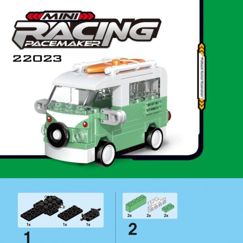 Xe Camper Mùa Hè DECOOL 22023/Xe Camper, Xe du lịch, Xe cắm trại, Xe RV DECOOL 22023 hướng dẫn lắp ghép DECOOL 22023 Xe Camper Mùa Hè