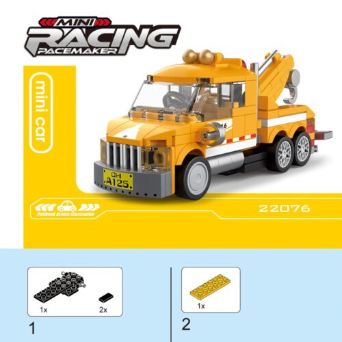 Xe Cứu Hộ Kéo Lùi Decool 22076 sách hướng dẫn Decool 76 Xe tải cứu hộ