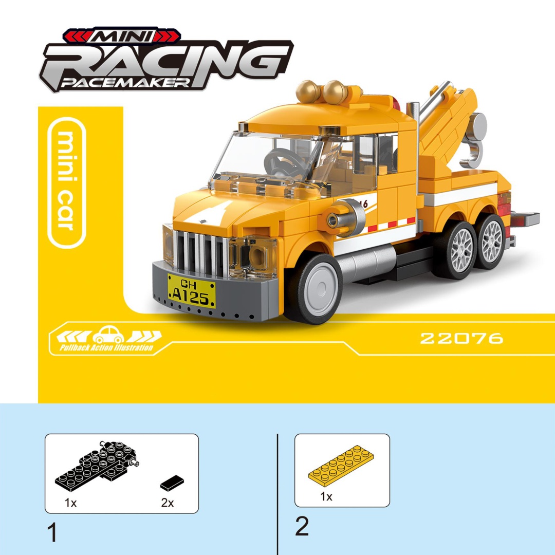 Xe Cứu Hộ Kéo Lùi Decool 22076 sách hướng dẫn Decool 76 Xe tải cứu hộ