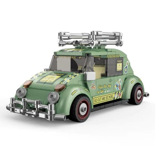 Bộ lắp ghép Xe Con Bọ Cổ Điển Decool 28007 phong cách graffiti, đồ chơi cho bé trai 6 tuổi giá rẻ.