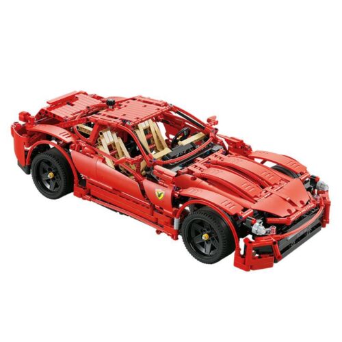 Siêu xe Ferrari Đỏ Rực DECOOL 33007