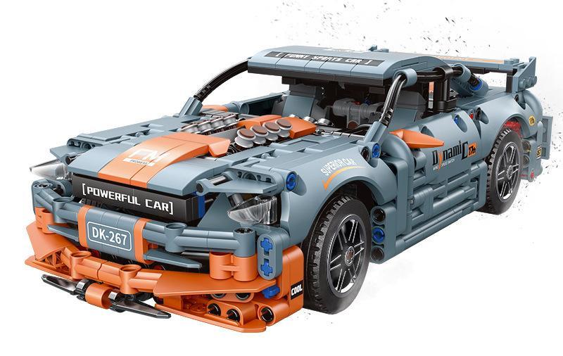 bộ lắp ráp Decool 33013 xe cơ bắp Ford Mustang Bão Táp Tốc Độ cho bé trai 6 tuổi giá rẻ