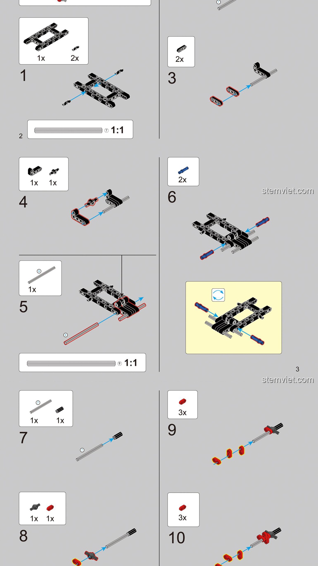 Xe Taxi Tốc Độ Decool 33019 hướng dẫn lắp ghép Decool 33019 Mô Hình Taxi Đua