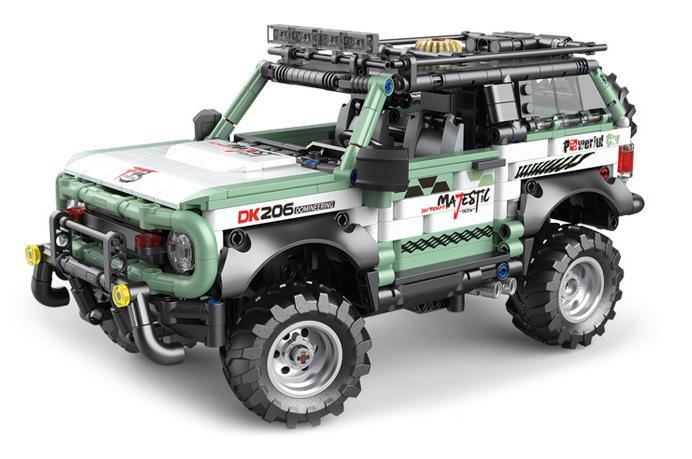 Bộ lắp ráp Xe Jeep Địa Hình Decool 33022 Xe Jeep Địa Hình Mãnh Lực cho bé trai 6 tuổi, đồ chơi mô hình Decool chất lượng cao giá tốt.