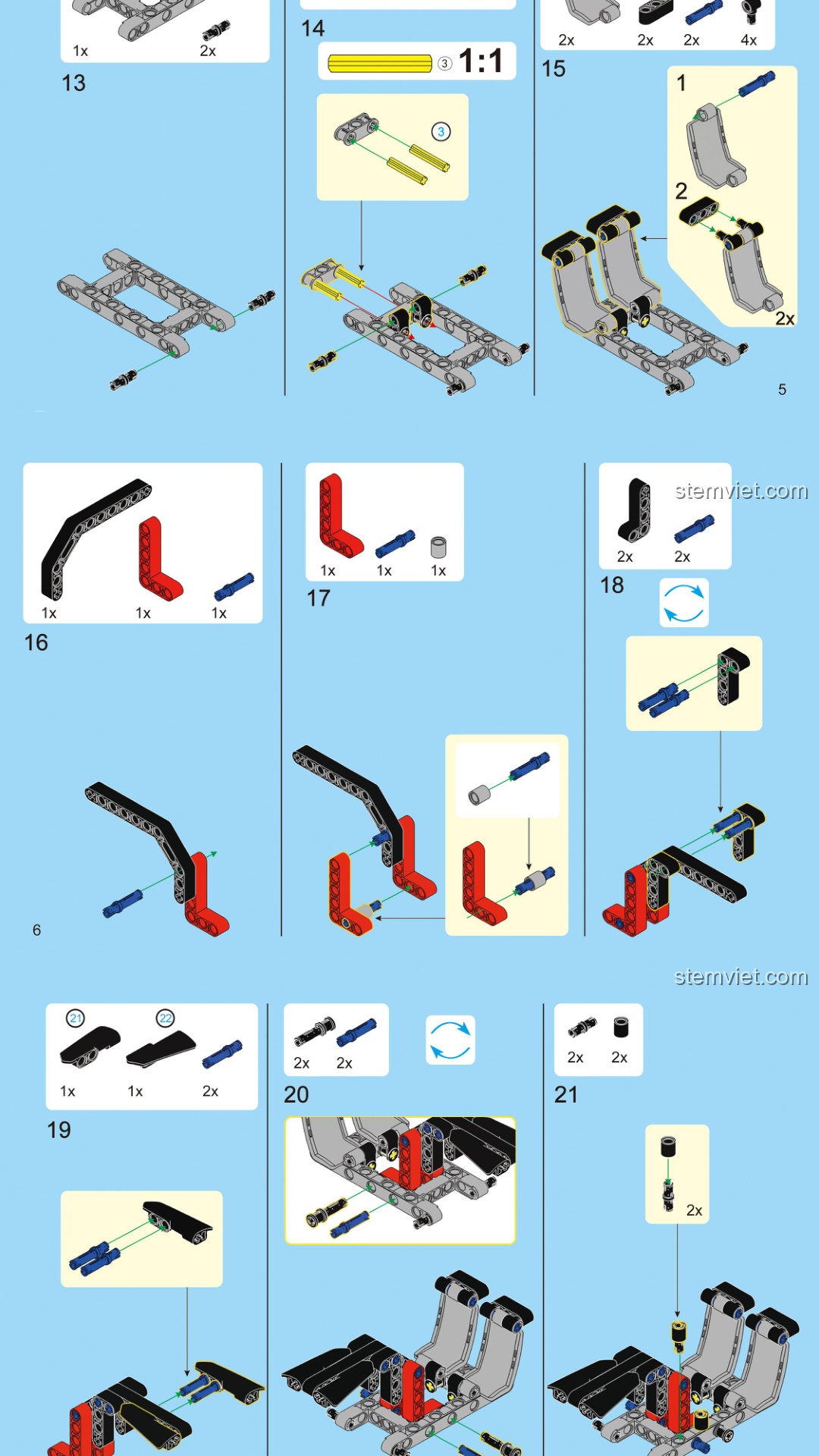 Xe hơi cổ điển Decool 3809 hướng dẫn lắp ráp Decool 3809 Xe Đua Hot Rod