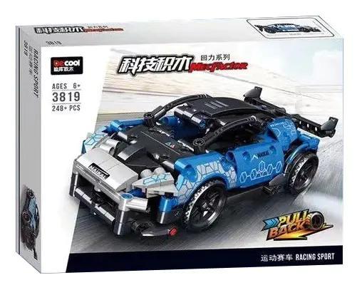 Hộp sản phẩm bộ đồ chơi McLaren Senna GTR Decool 3819