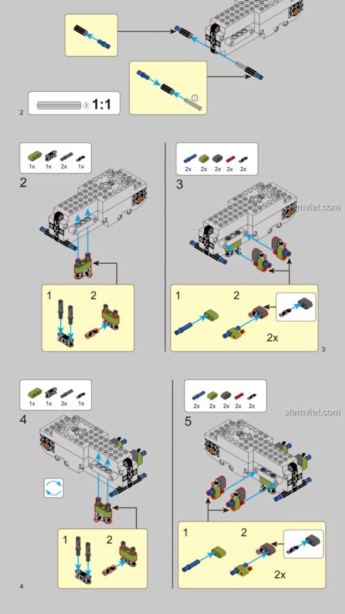Xe Tăng Pháo Điện Từ Decool 3904 - Sách Decool 3904 Xe Tăng Pháo Từ Trường