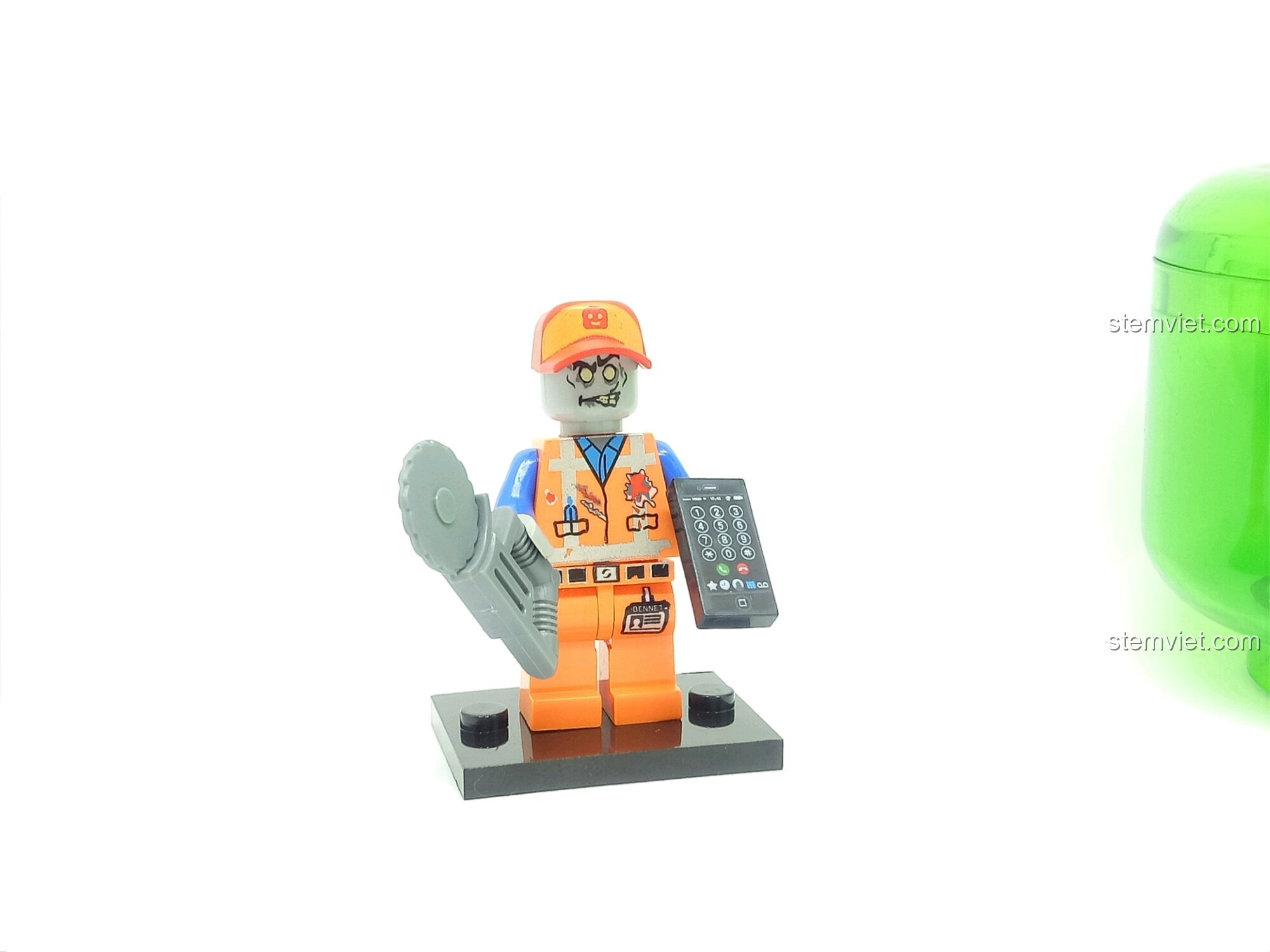 Decool Đội quân Zombie 606 Emmet, bộ lắp ghép Nhân vật Zombie cho bé trai