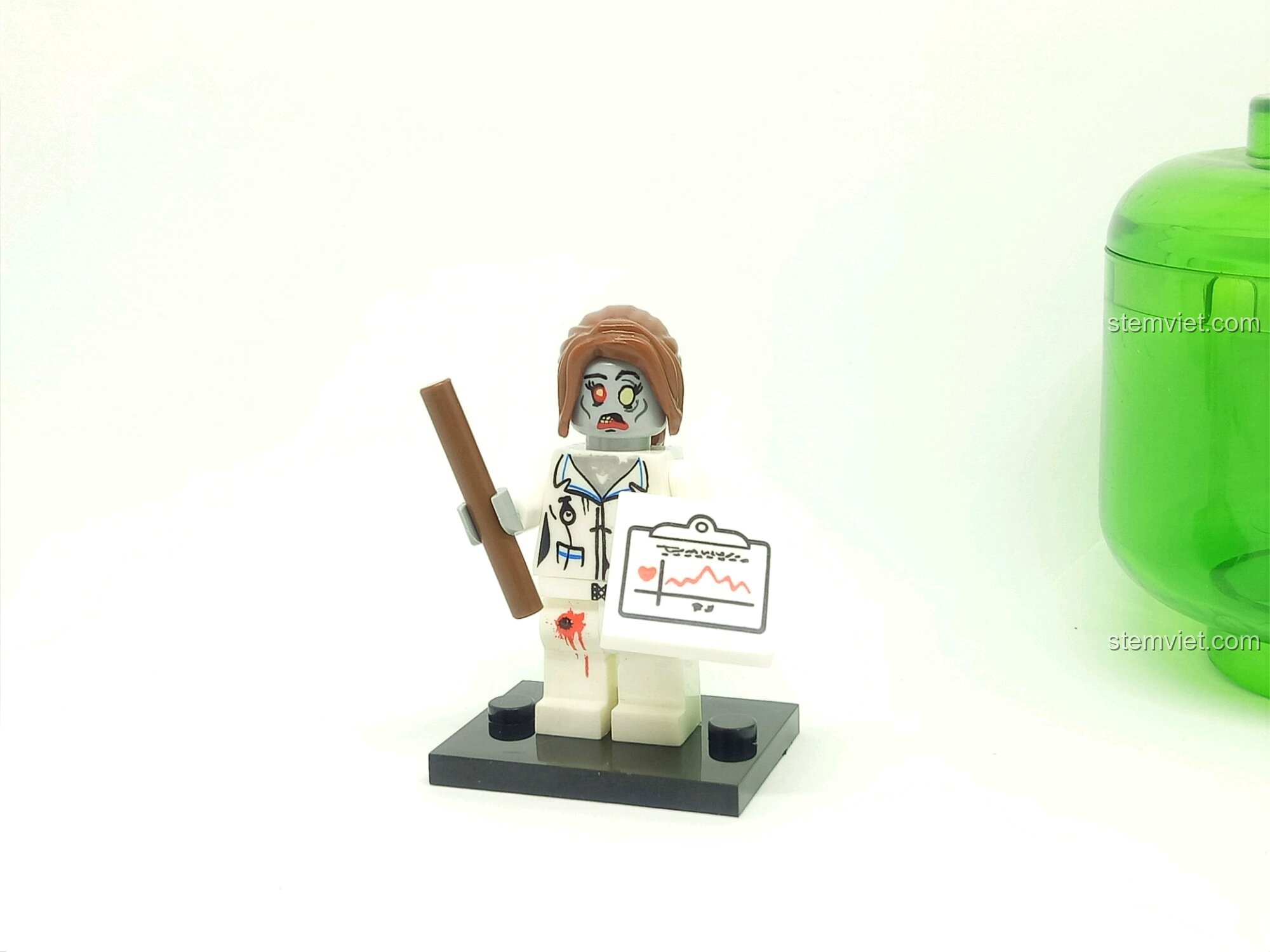 Đội quân Zombie 06 Nurse, bộ đồ chơi 606 Zombie cho bé trai 6 tuổi