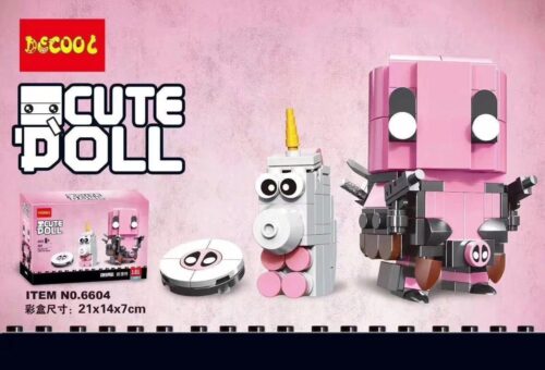 Bộ đồ chơi DECOOL Gwenpool và Kỳ Lân