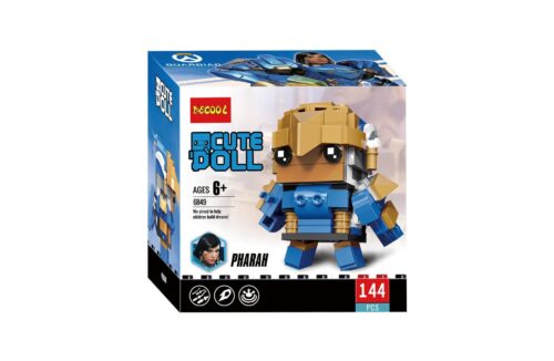 Hộp bộ lắp ghép Pharah Overwatch DECOOL 6849, đồ chơi mô hình Nữ anh hùng Pharah cho bé gái 6 tuổi, giá tốt