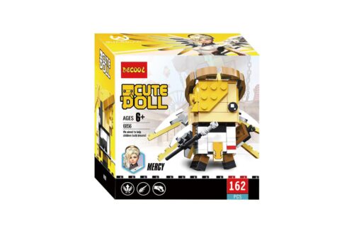 Bộ lắp ghép Decool 6856 Mô hình Thiên Sứ Mercy Overwatch, 162 mảnh, dành cho bé gái 6 tuổi, giá tốt