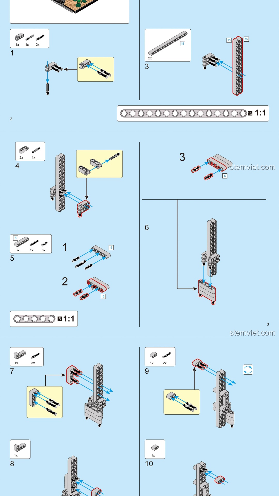 Khủng long bạo chúa T-Rex Decool 71003 hướng dẫn Decool 71003 Mô hình khủng long bạo chúa T-Rex