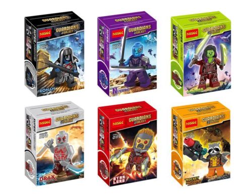 Bộ đồ chơi Người Bảo Vệ Dải Ngân Hà Decool Jisi 0178, bộ 6 minifigure siêu anh hùng cho bé trai 6 tuổi, giá tốt.