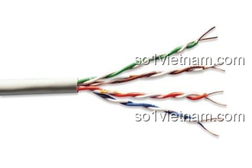 Cáp mạng Cat6 UTP 24AWG DK 1511 đầu cáp mở