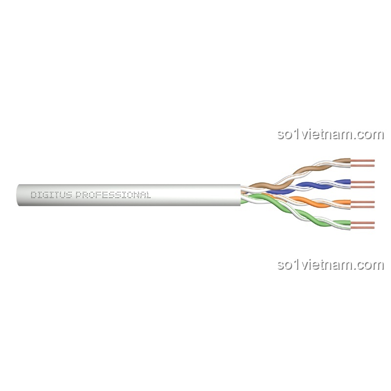 Cáp mạng Cat6 UTP 24AWG DK 1511 với logo Deket