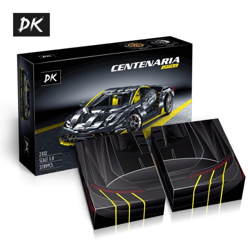 Hộp đồ chơi lắp ráp DK 2102 Siêu xe Lamborghini Centenario tỉ lệ 1:8 cho con trai 14 tuổi, một lựa chọn giá tốt.