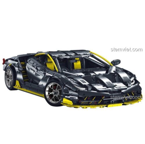 Mô hình DK 2102 Lamborghini Centenario sau khi lắp ráp, 3789 mảnh, chi tiết tinh xảo. Một bộ lắp ráp Siêu xe Lamborghini Centenario ấn tượng.