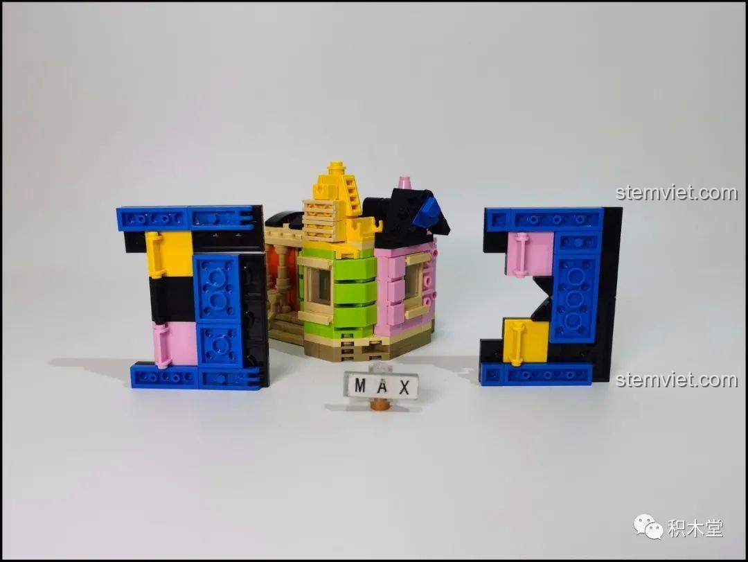 Cấu trúc ngôi nhà và phần hỗ trợ cho cơ chế lơ lửng của bộ DK 7025.