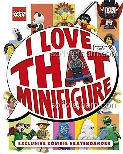 Sách về nhân vật LEGO DK ISBN9780241196892 kèm minifigure độc quyền, sách hướng dẫn sưu tầm cho bé 6 tuổi, giá tốt