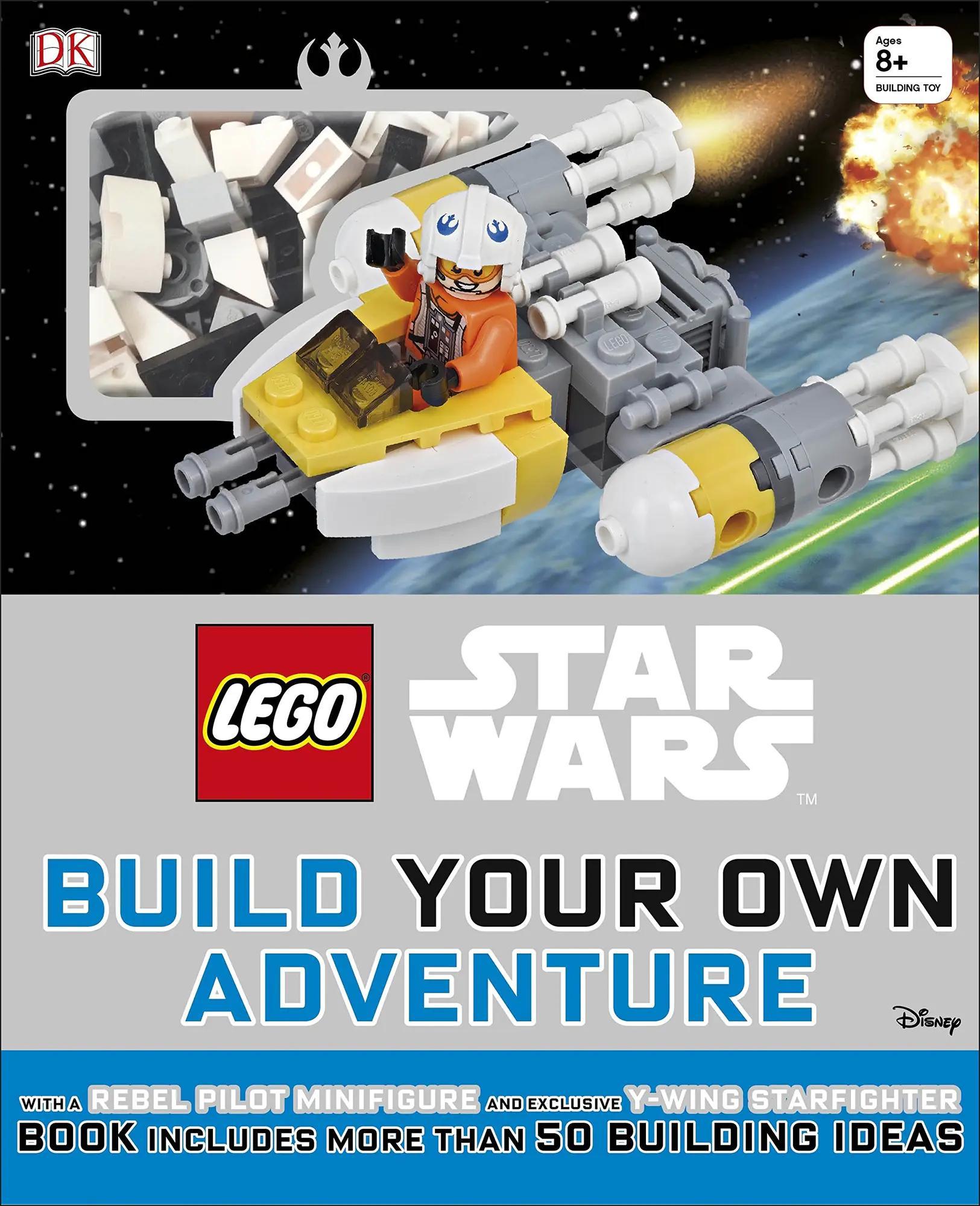 bộ đồ chơi Sách LEGO Star Wars, đồ chơi lắp ghép DK ISBN9780241232576, cho bé trai và bé gái 8 tuổi, giá tốt