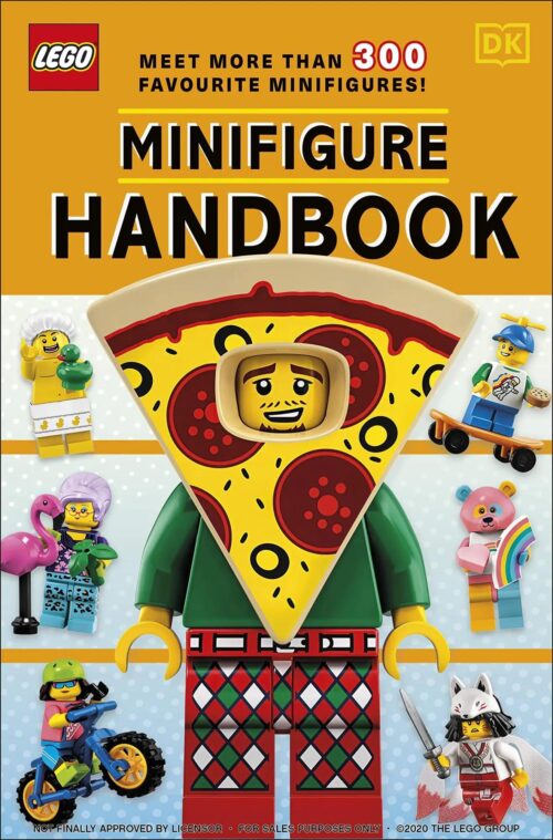 Sách hướng dẫn LEGO Minifigure DK ISBN9780241458235, cẩm nang độc đáo hơn 300 minifigure, phù hợp bé trai bé gái 8 tuổi, giá tốt.