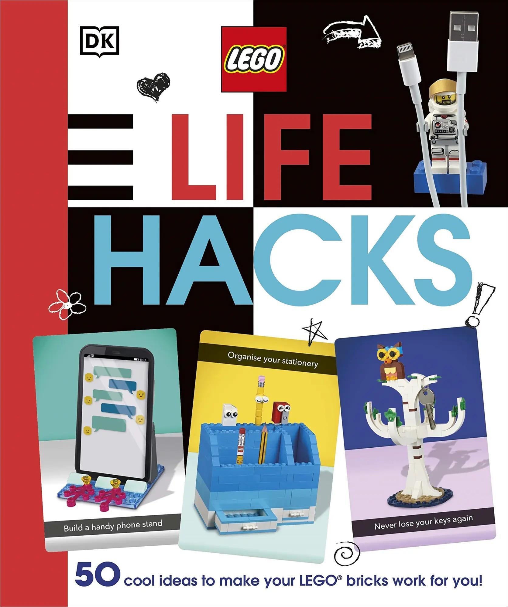 Sách LEGO Life Hacks DK ISBN9780241467770 đồ chơi giáo dục Sách ý tưởng LEGO® với 50 mẹo vặt thông minh, phát triển tư duy sáng tạo cho trẻ 8 tuổi, giá tốt.