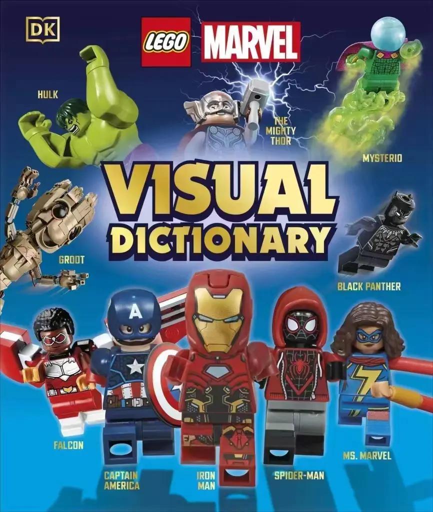 Sách đồ chơi Sách LEGO Marvel, Sách giáo dục DK kèm minifigure Iron Man độc quyền, từ điển hình ảnh siêu anh hùng Marvel cho bé trai 6 tuổi, giá tốt.