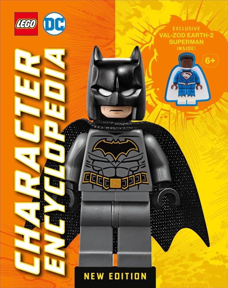 Sách Bách Khoa Toàn Thư LEGO DC DK ISBN9780744054583 kèm minifigure Batman, phiên bản mới nhất, dành cho bé trai 6 tuổi, giá tốt.