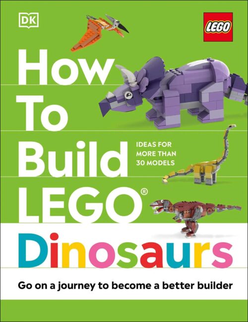 sách hướng dẫn Khủng long LEGO® DK ISBN9780744060959, hướng dẫn hơn 30 mô hình, cho con trai 7 tuổi, giá tốt
