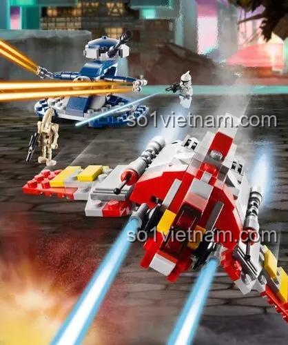 đồ chơi lắp ghép Sách hướng dẫn lắp ráp Star Wars DK 0756663117, mô hình chiến đấu, minifigures Clone Trooper và Battle Droid, cho bé trai 7 tuổi, giá tiết kiệm.