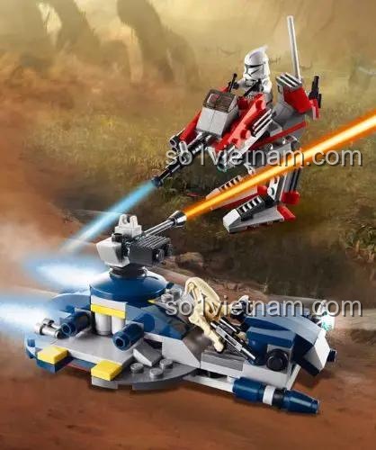 Sách LEGO® Star Wars DK 6663117, mô hình xe tốc độ và xe chiến đấu xanh, minifigure Clone Trooper, cho bé trai 7 tuổi, giá hời.