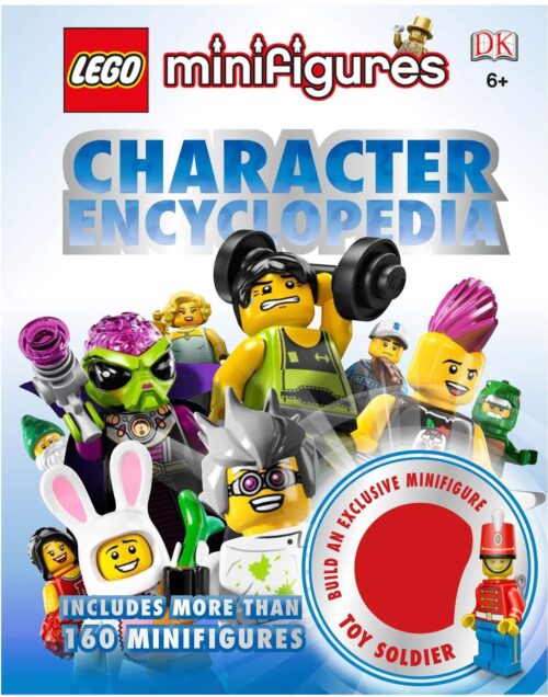 Sách bách khoa toàn thư LEGO® Minifigures DK ISBN9781409324621 kèm minifigure Toy Soldier độc quyền, khám phá hơn 160 nhân vật cho bé trai bé gái 6 tuổi, giá tốt.
