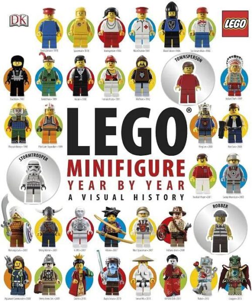 sách Minifigure LEGO® DK ISBN9781409333128 Lịch sử trực quan kèm 3 minifigure độc quyền cho bé trai bé gái 8 tuổi giá tốt