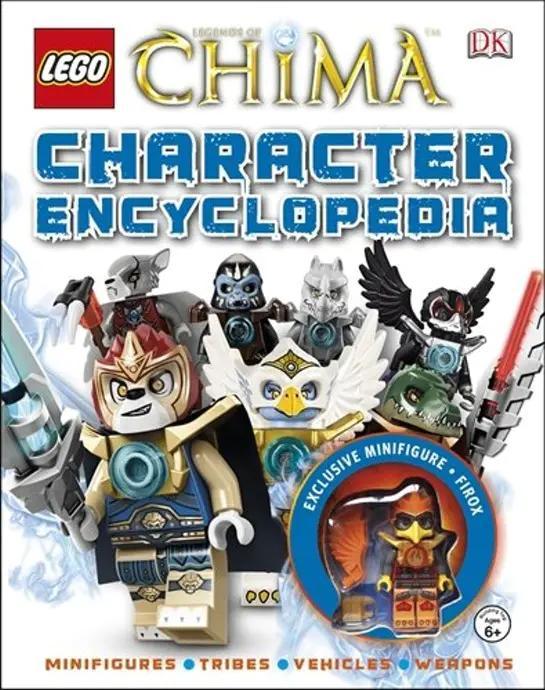 Bộ đồ chơi Bách Khoa Toàn Thư Nhân Vật Legends of Chima và đồ chơi mô hình Sách Bách Khoa Nhân Vật LEGO Chima kèm minifigure độc quyền Firox, phù hợp bé trai 6 tuổi, giá tốt.