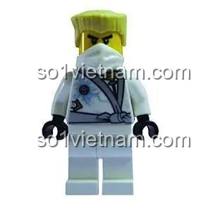 Minifigure Zane độc quyền đi kèm đồ chơi giáo dục ISBN9781465422996, sách LEGO® Ninjago 1465422996 cho bé trai 6 tuổi, chất lượng cao.