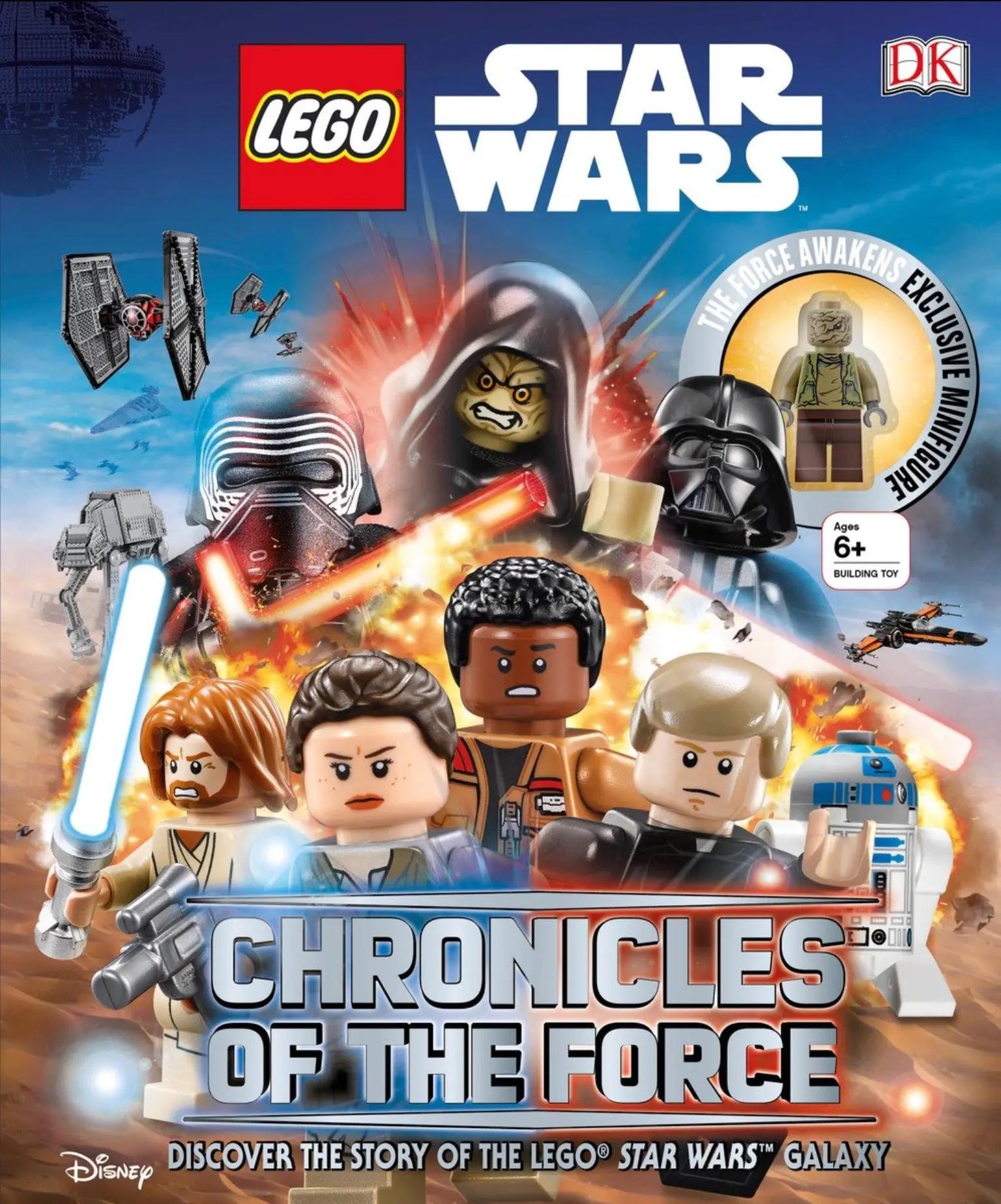 Sách LEGO Star Wars DK ISBN9781465449672 kèm minifigure độc quyền, cẩm nang vũ trụ Star Wars cho bé trai 6 tuổi giá tốt