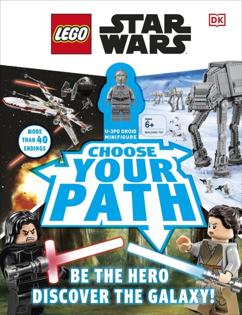 Sách Star Wars: Chọn Lối Đi Của Bạn DK ISBN9781465467560, bộ đồ chơi Sách Star Wars, sách tương tác cho bé 6 tuổi, giá tốt